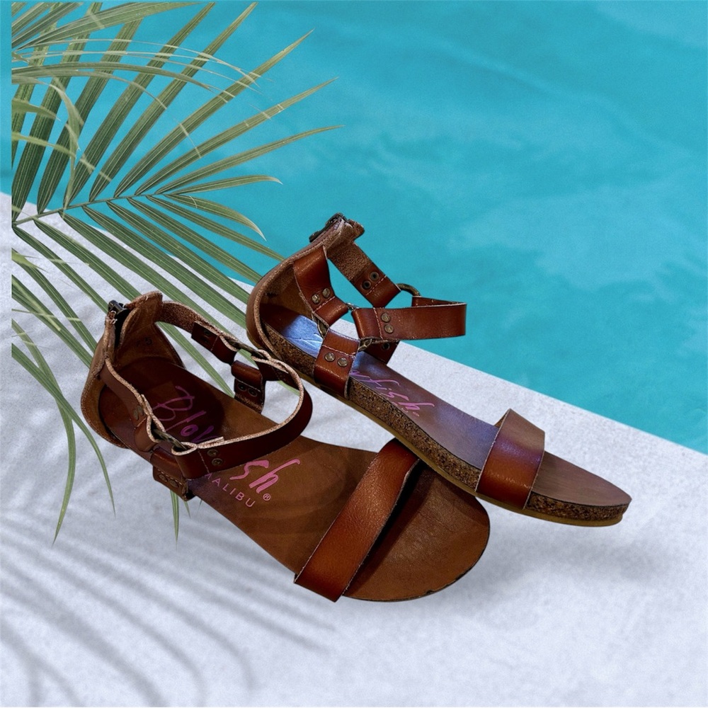 Blowfish brown Malibu sandals